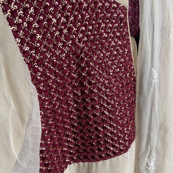 Gorgeous long medium size shalwaar kameez maxi - Picture 7 of 8